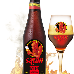 SATAN RED bot. 33 cl.