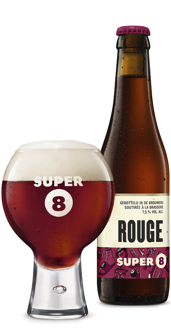 SUPER 8 ROUGE 33 cl.